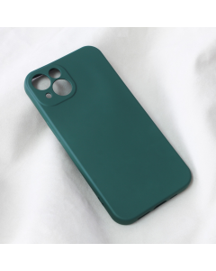 Torbica Teracell Soft Velvet za iPhone 13 6.1 tamno zelena - 206978