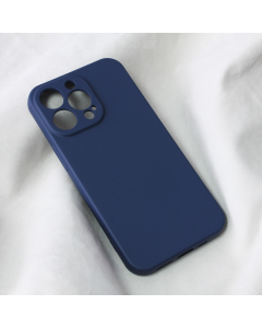 Torbica Teracell Soft Velvet za iPhone 13 Pro 6.1 tamno plava - 206982