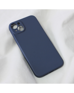 Torbica Teracell Soft Velvet za iPhone 14 Plus 6.7 tamno plava - 206992
