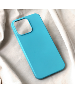 Torbica Teracell Soft Velvet za iPhone 15 Pro Max 6.7 mint - 209586