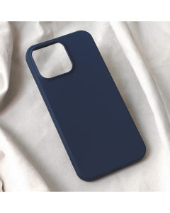 Torbica Teracell Soft Velvet za iPhone 15 Pro Max 6.7 tamno plava - 209587