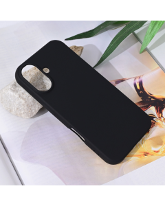 Torbica Teracell Soft Velvet za iPhone 16 6.1 crna - 216247-1