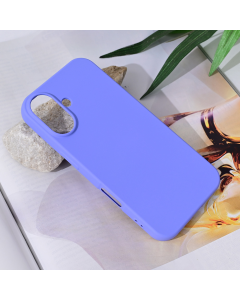 Torbica Teracell Soft Velvet za iPhone 16 6.1 ljubicasta - 216248-1