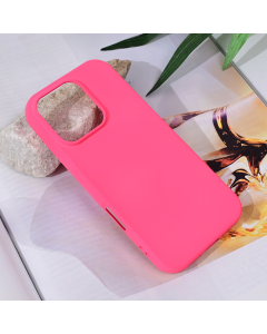 Torbica Teracell Soft Velvet za iPhone 16 Pro 6.3 pink - 216258-1