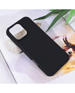 Torbica Teracell Soft Velvet za iPhone 16 Pro Max 6.9 crna - 216261-1