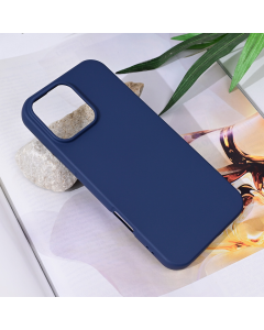 Torbica Teracell Soft Velvet za iPhone 16 Pro Max 6.9 tamno plava - 216264-1