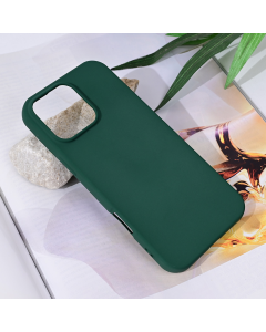 Torbica Teracell Soft Velvet za iPhone 16 Pro Max 6.9 tamno zelena - 216265