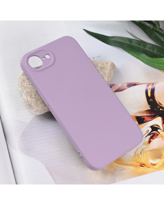 Maska za iPhone 16e 6.1 Teracell Soft Velvet ljubičasta - 220969