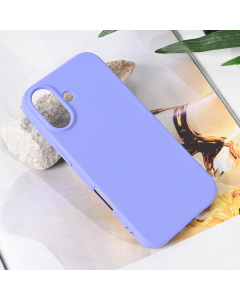 Maska za iPhone 17 63 Teracell Soft Velvet ljubičasta - 222996