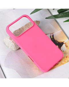 Maska za iPhone 17 Pro Max 69 Teracell Soft Velvet pink - 223011