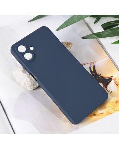 Maska za Samsung Galaxy A07 Teracell Soft Velvet tamno plava - 223016