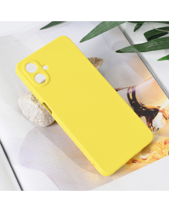 Maska za Samsung Galaxy A07 Teracell Soft Velvet žuta - 223018