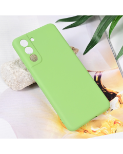 Torbica Teracell Soft Velvet za Samsung G990 Galaxy S21 FE zelena - 218330