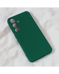 Torbica Teracell Soft Velvet za Samsung S921B Galaxy S24 tamno zelena - 212065