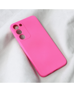 Maska za Samsung Galaxy S23 Plus Teracell Soft Velvet pink - 207073