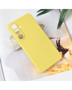Maska za Samsung Galaxy S25 Plus Teracell Soft Velvet žuta - 218892