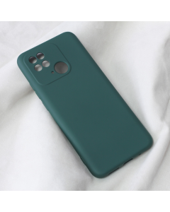 Torbica Teracell Soft Velvet za Xiaomi Redmi 10C tamno zelena - 207088
