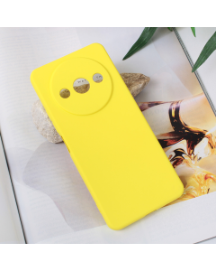 Torbica Teracell Soft Velvet za Xiaomi Redmi A3 zuta - 214388