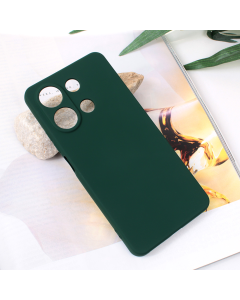 Maska za Xiaomi Redmi Note 13 4G (EU) Teracell Soft Velvet tamno zelena - 213858