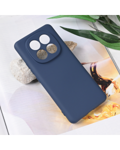 Maska za Xiaomi Redmi Note 14 Pro Plus Teracell Soft Velvet tamno plava - 221500