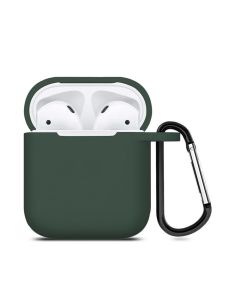 Maska za Airpods 1/2  tamno zelena
