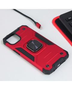 Torbica Hard Border Ring za iPhone 14 6.1 crvena - 204151