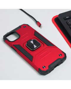 Torbica Hard Border Ring za iPhone 14 Plus 6.7 crvena - 204157