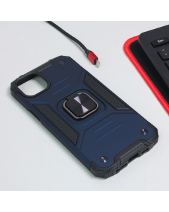 Torbica Hard Border Ring za iPhone 14 Plus 6.7 plava - 204156