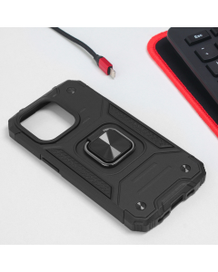 Torbica Hard Border Ring za iPhone 14 Pro 6.1 crna - 204152