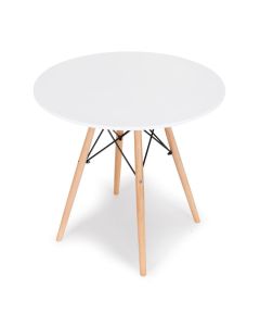 BOLZZ Torino okrugli sto 80 cm white - BOLTORTBLWHIT
