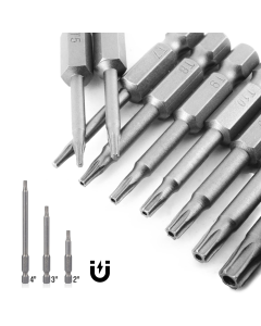 Torx sa rupom set nastavaka za srafcigere - 209766
