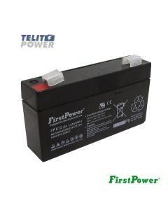 FIRST POWER 6V 1.2Ah FP612 FIRSTPOWER terminal T1