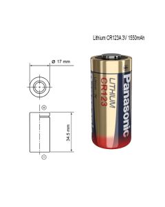 PANASONIC CR123A 3V Litijumska Baterija – Pouzdana Energija za Vaše Uređaje