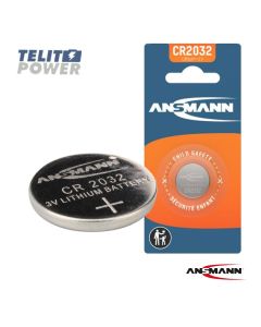 ANSMANN Litijumska baterija CR2032 3V – ANSMANN, 1 komad u blister pakovanju