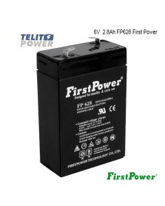 FIRST POWER 6V 2.8Ah FP628 FIRSTPOWER terminal T1
