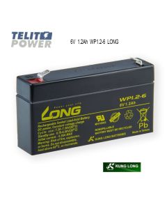 KUNG LONG LONG WP1.2-6 akumulator 6V 1.2Ah F1