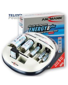 ANSMANN NiMH / NiCd punjač baterija ENERGY 8 plus ANSMANN