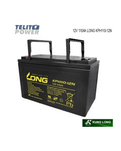 KUNG LONG KPH110-12N LONG Akumulator 12V 110Ah – Pouzdana SLA Baterija za Industriju, UPS