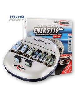 ANSMANN NiMH / NiCd punjač baterija ENERGY 16 plus ANSMANN
