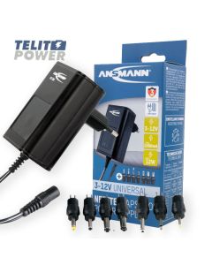 ANSMANN APS 1000 ANSMANN Univerzalni AC/DC adapter 3-12V maksimalno 1000mA