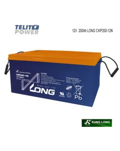 KUNG LONG Akumulator Kung Long CWP200‑12N 12V 200Ah – VRLA AGM baterija