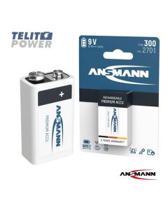 ANSMANN NiMH Punjiva Baterija 9V Tip 300 maxE - 9V 300mAh ANSMANN