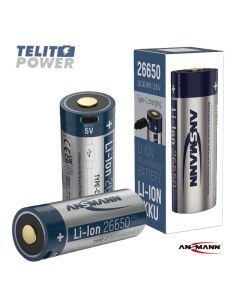 ANSMANN Punjiva Li-Ion 3.6V 5100mAh 26650 sa USB tip C ulazom za punjenje Ansmann