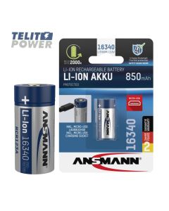 ANSMANN Punjiva Li-Ion 3.6V 850mAh 16340 sa mikro USB ulazom za punjenje RCR123A Ansmann