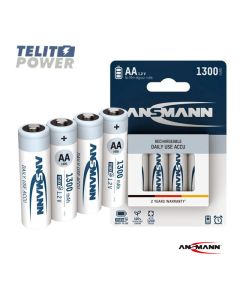 ANSMANN NiMH AA HR6 1300mAh maxE Tip 1300 ( cena po komadu ) Ansmann