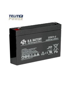 BB BATTERY HR9-6 6V 9Ah Akumulator Terminal T2