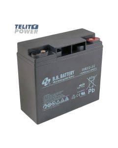 BB BATTERY Akumulator 12V 22Ah HR22-12 BB Battery terminal B1 (M5 Bolt)