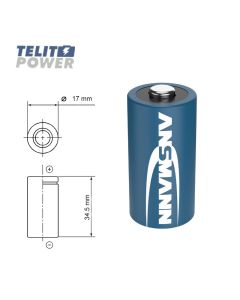 ANSMANN CR123A / CR17335 Litijum baterija – 3 V, pakovanje 50 komada