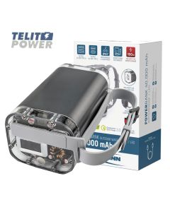 ANSMANN PB4100PD powerbank 40000mAh – sa PD, LED lampom i IP67 zaštitom
