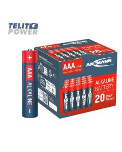 ANSMANN Alkalna baterija 1.5V LR03 (AAA) ANSMANN - BOX pakovanje 20kom (cena-komad)